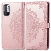 imoshion Mandala Klapphülle Xiaomi Redmi Note 10 (5G) - Rosé gold