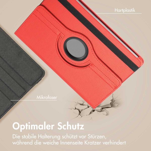 imoshion 360° drehbare Klapphülle Lenovo Tab P12 - Rot
