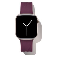 iDeal of Sweden Watch Band Soft Swirl für  Apple Watch | 38/40/41/42 mm - Größe S/M - Velvet Plum