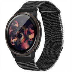 imoshion Magnetisches Milanaise Armband -   Universelle 22 mm Anschluss - Größe S - Schwarz