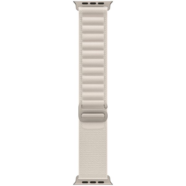 Apple Alpine Loop Armband für  Apple Watch | 44/45/46/49 mm - Größe M - Starlight