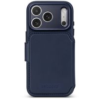 Decoded 2 in 1 Leather Klapphülle MagSafe Apple iPhone 18 Pro / 17 Pro - Midnight