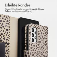 imoshion Design Klapphülle Samsung Galaxy A52(s) (5G/4G) - Black And White Dots