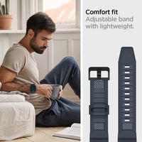Spigen Rugged Armor™ Pro Case Dunkelblau für die Apple Watch 44 mm / 45 mm