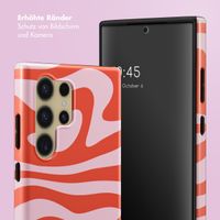 Selencia Vivid Back Cover Samsung Galaxy S24 Ultra - Dream Swirl Pink