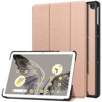 imoshion Trifold Klapphülle für das Google Pixel Tablet - Rose Gold