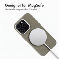 Accezz Mesh Backcover mit MagSafe Apple iPhone 15 Pro - Dunkelgrau