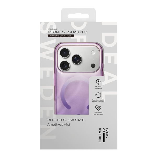 iDeal of Sweden Clear Case MagSafe Apple iPhone 18 Pro / 17 Pro - Amethyst