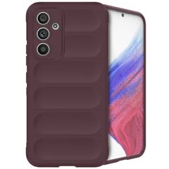 imoshion EasyGrip Back Cover für das Samsung Galaxy A54 (5G) - Aubergine