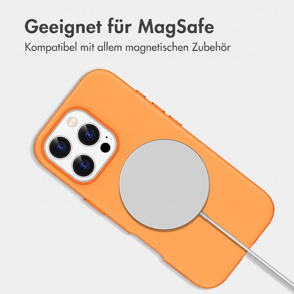 imoshion Color Backcover mit Thin MagSafe Ring Apple iPhone 16 Pro - Orange