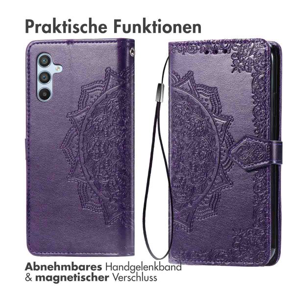 imoshion Mandala Klapphülle Samsung Galaxy A36 - Violett