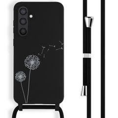 imoshion SilikonHülle design mit Band Samsung Galaxy S23 FE - Dandelion Black