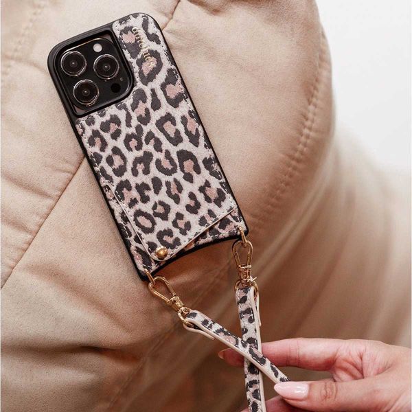 Dutchies Back Cover mit Kartenfach Apple iPhone 15 Pro - Leo