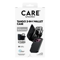 CARE by PanzerGlass Tango 2 in 1 Wallet Case MagSafe Apple iPhone 18 Pro / 17 Pro - Schwarz