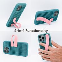 Callbuddy Hülle mit Strap Apple iPhone 16 Pro Max - Miami Vice
