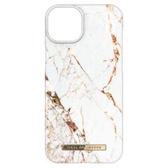 iDeal of Sweden Fashion Back Case für das iPhone 15 Plus - Carrara Gold