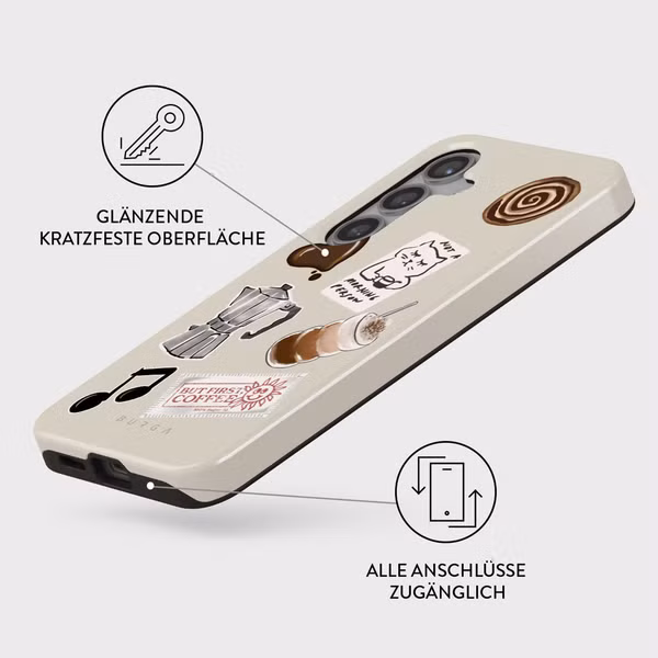 Burga Tough Back Cover Samsung Galaxy S24 - Oat Milk Please