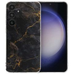 imoshion Design Hülle Samsung Galaxy S24 Plus - Black Marble
