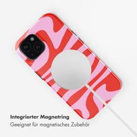 Selencia Vivid Rückabdeckung mit MagSafe Apple iPhone 15 - Dream Swirl Pink