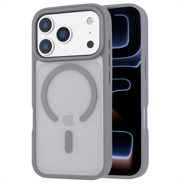 imoshion Color Guard Back Cover mit MagSafe Apple iPhone 17 Pro - Grau