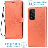 imoshion Mandala Klapphülle Samsung Galaxy A52(s) (5G/4G) - Peach