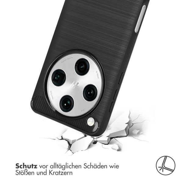 imoshion Brushed Back Cover Oppo Find X8 Pro - Schwarz