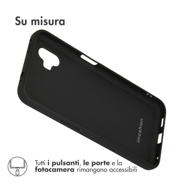 imoshion TPU Color Cover Samsung Galaxy Xcover 6 Pro - Schwarz