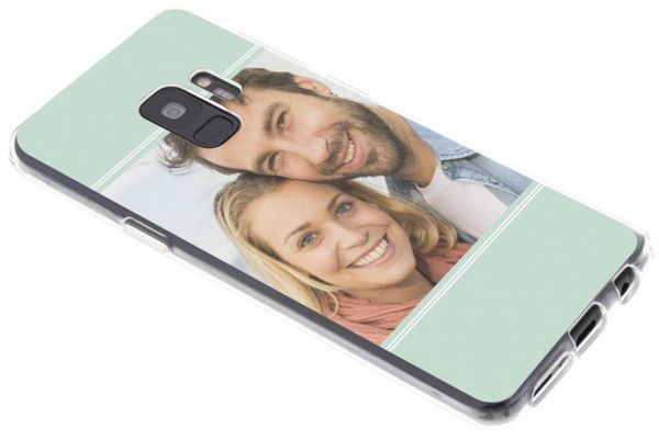 Gestalte deine eigene Samsung Galaxy S9 Gel Hülle - Transparent