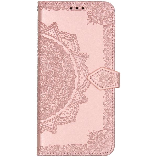 Mandala Klapphülle Hellrosa  Xiaomi Redmi Note 8T