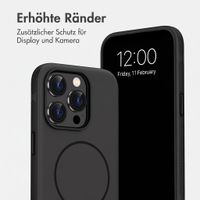 imoshion Color Backcover mit Thin MagSafe Ring Apple iPhone 15 Pro - Schwarz