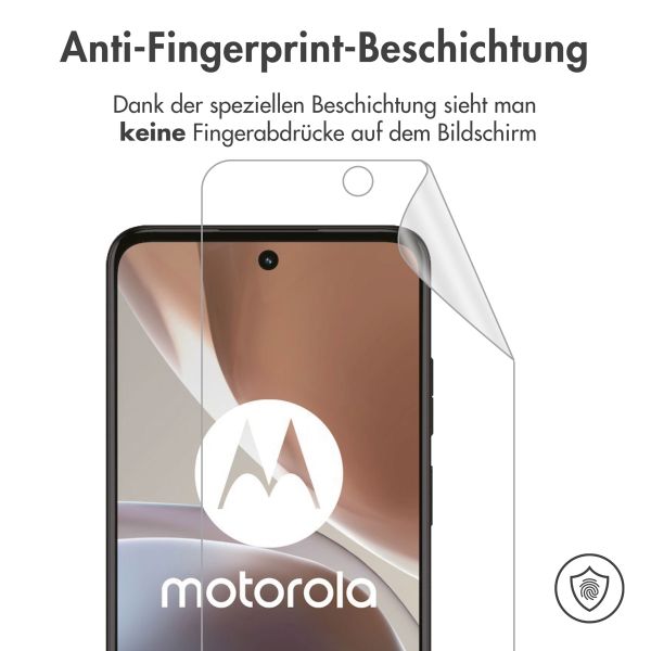 imoshion Displayschutz Folie 3er-Pack für das Motorola Moto G32