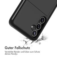 imoshion Backcover mit Kartenfach für das Samsung Galaxy A55 - Schwarz