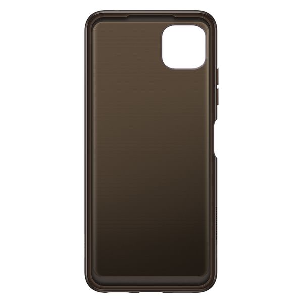 Samsung Original Silicone Clear Cover Galaxy A22 (5G) - Schwarz