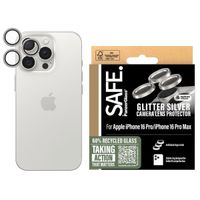 SAFE by PanzerGlass Kameraprotektor für das iPhone 16 Pro / 16 Pro Max - Glitter Silver