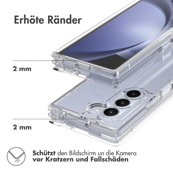 Accezz Xtreme Impact Case für das Samsung Galaxy Z Fold 6 - Transparent