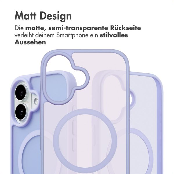 imoshion Color Guard Back Cover mit MagSafe für das Apple iPhone 16 - Lilac