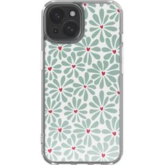 imoshion Design Hülle Apple iPhone 15 - Bloom Love Sage Green
