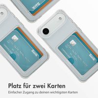 imoshion Soft Case Back Cover mit Kartenhalter Apple iPhone Air - Transparent