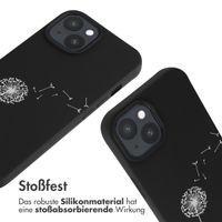 imoshion SilikonHülle design mit Band Apple iPhone 15 - Dandelion Black