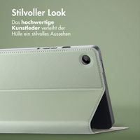Accezz Classic Klapphülle Samsung Galaxy Tab A9 8.7 Zoll - Grün