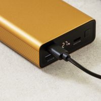 imoshion Ultra Series Aluminium Powerbank 20.000 mAh - Schnellladen bis 33W - Gold