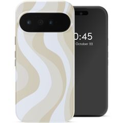 Selencia Vivid Rückabdeckung mit MagSafe Google Pixel 11 Pro - Desert Waves Beige