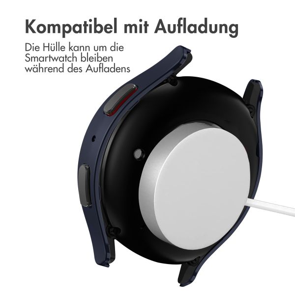 imoshion Full Cover Hard Case für das Samsung Galaxy Watch 6 44 mm - Dunkelblau