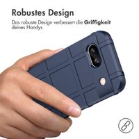 imoshion Rugged Shield Backcover für das Google Pixel 8a - Dunkelblau