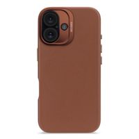 Decoded Leather Backcover MagSafe Apple iPhone 16 - Tan