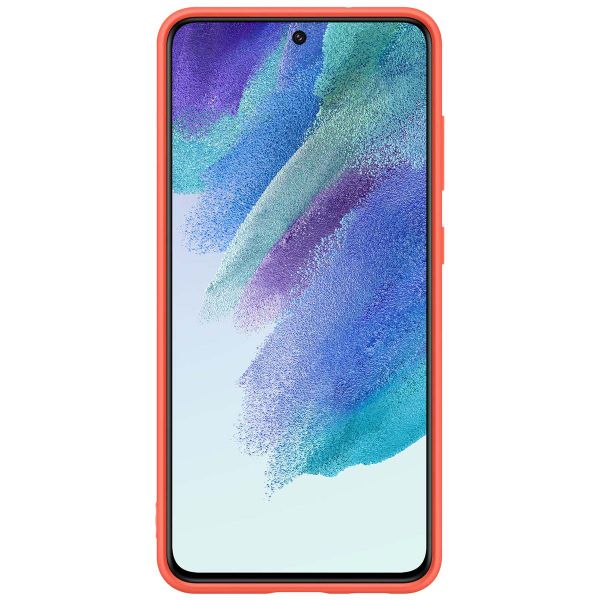 Samsung Original Silikon Cover für das Galaxy S21 FE - Coral