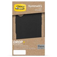 OtterBox Symmetry Cactus Leder Back Cover MagSafe Apple iPhone 16 Plus - Noir Ash