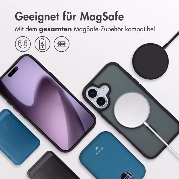 imoshion Color Guard Back Cover mit MagSafe Apple iPhone 17 - Schwarz