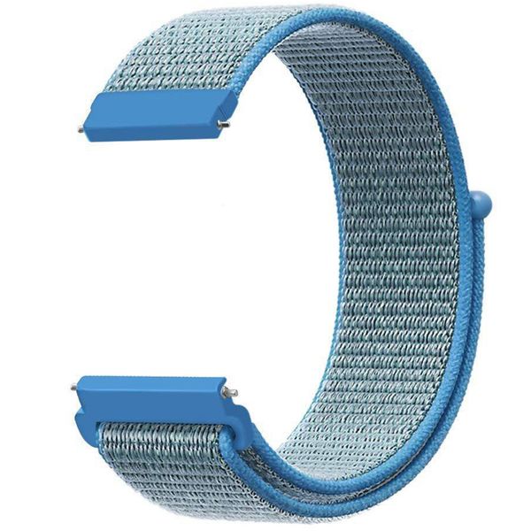 imoshion Nylonarmband für das  Samsung Galaxy Watch 4 / 5 / 6 / 7 / FE (20 mm) - Blau