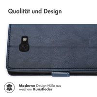 imoshion Luxuriöse Klapphülle Samsung Galaxy A5 (2017) - Dunkelblau